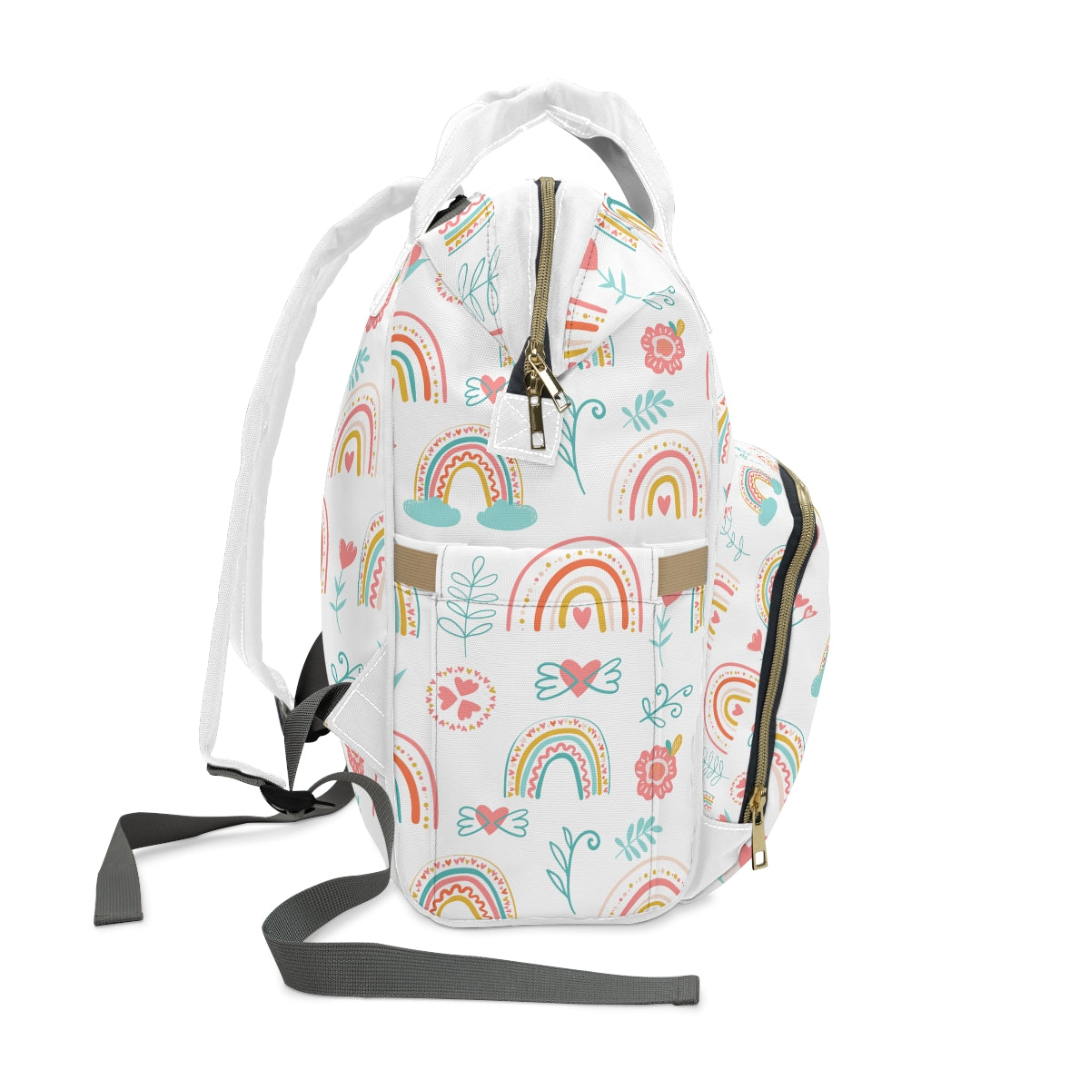 Rainbows Multifunctional Baby Diaper Backpack