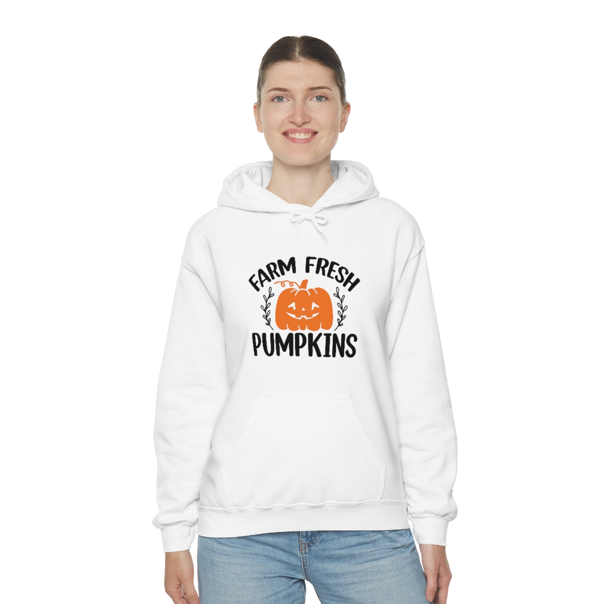 Farm Fresh Pumpkins Unisex Heavy Blend™ Hooded Sweatshirt