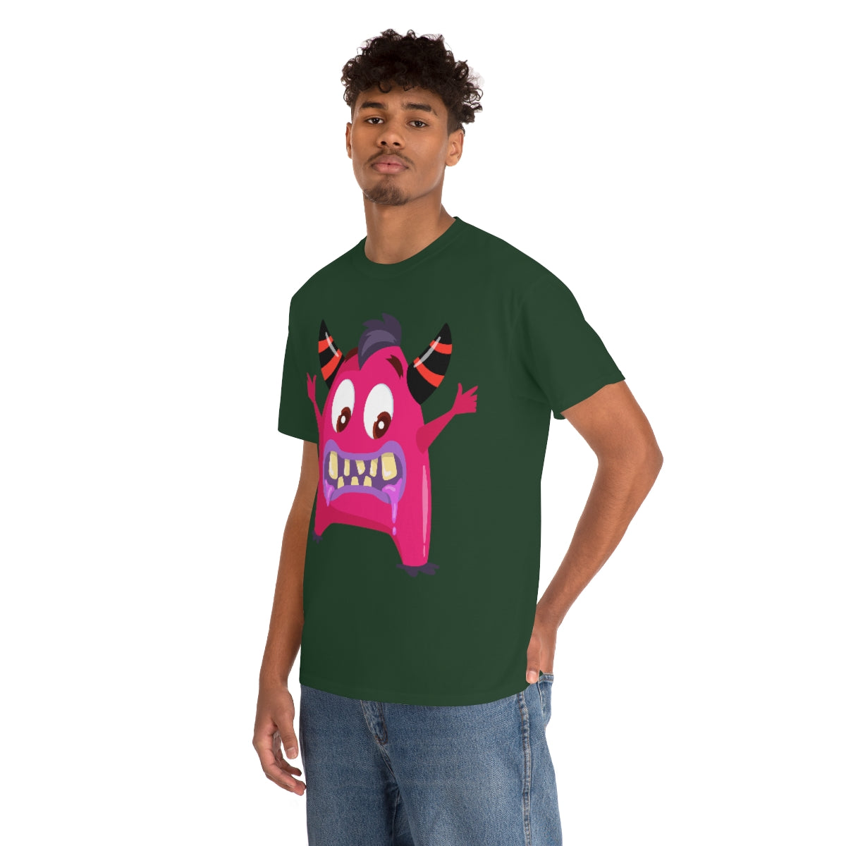 NFT Design Pink Monster Unisex Heavy Cotton Tee