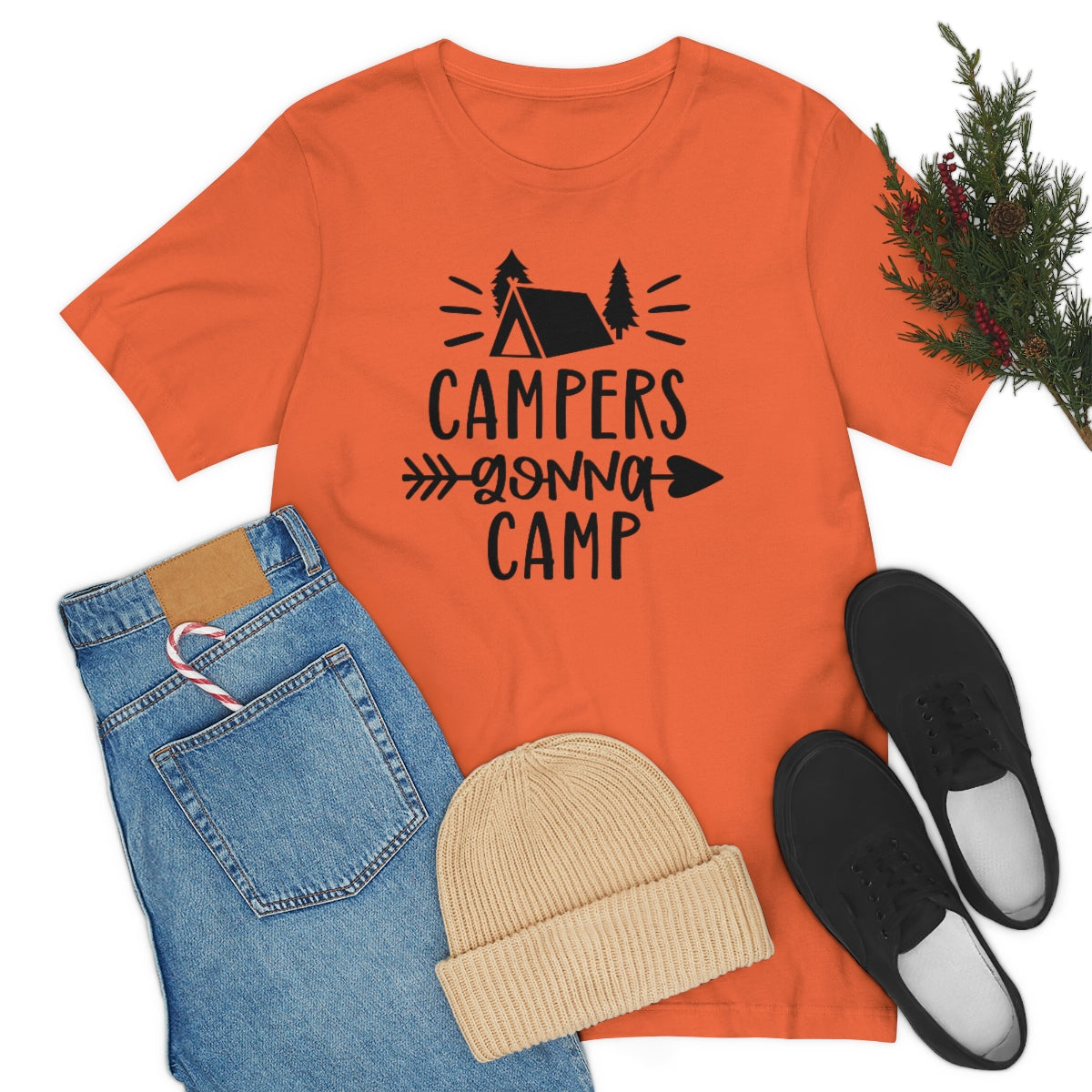 Campers Gonna Camp Unisex Jersey Short Sleeve Tee