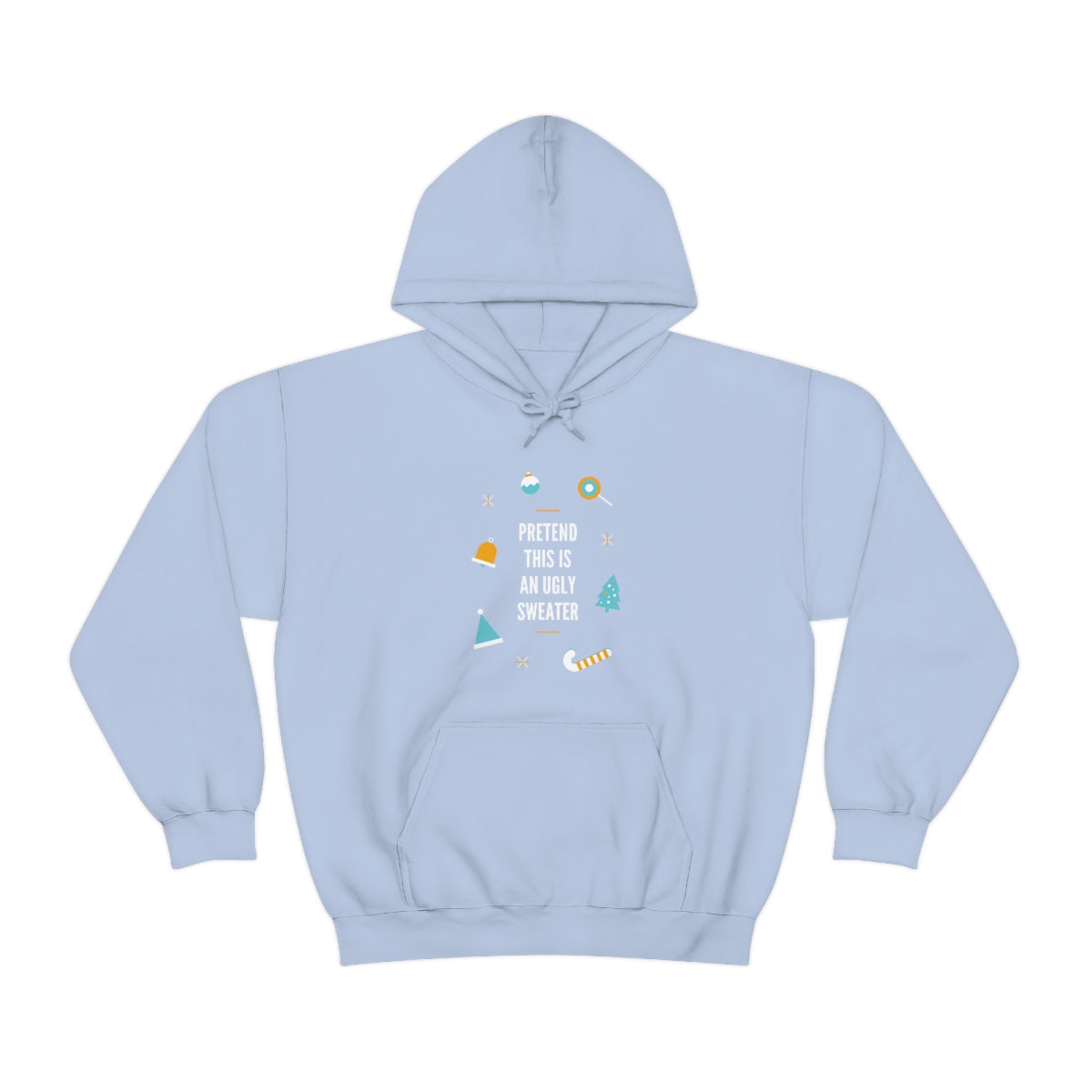 Pretend This is an Ugly Sweater Unisex Heavy Blend™ Hooded Sweatshirt