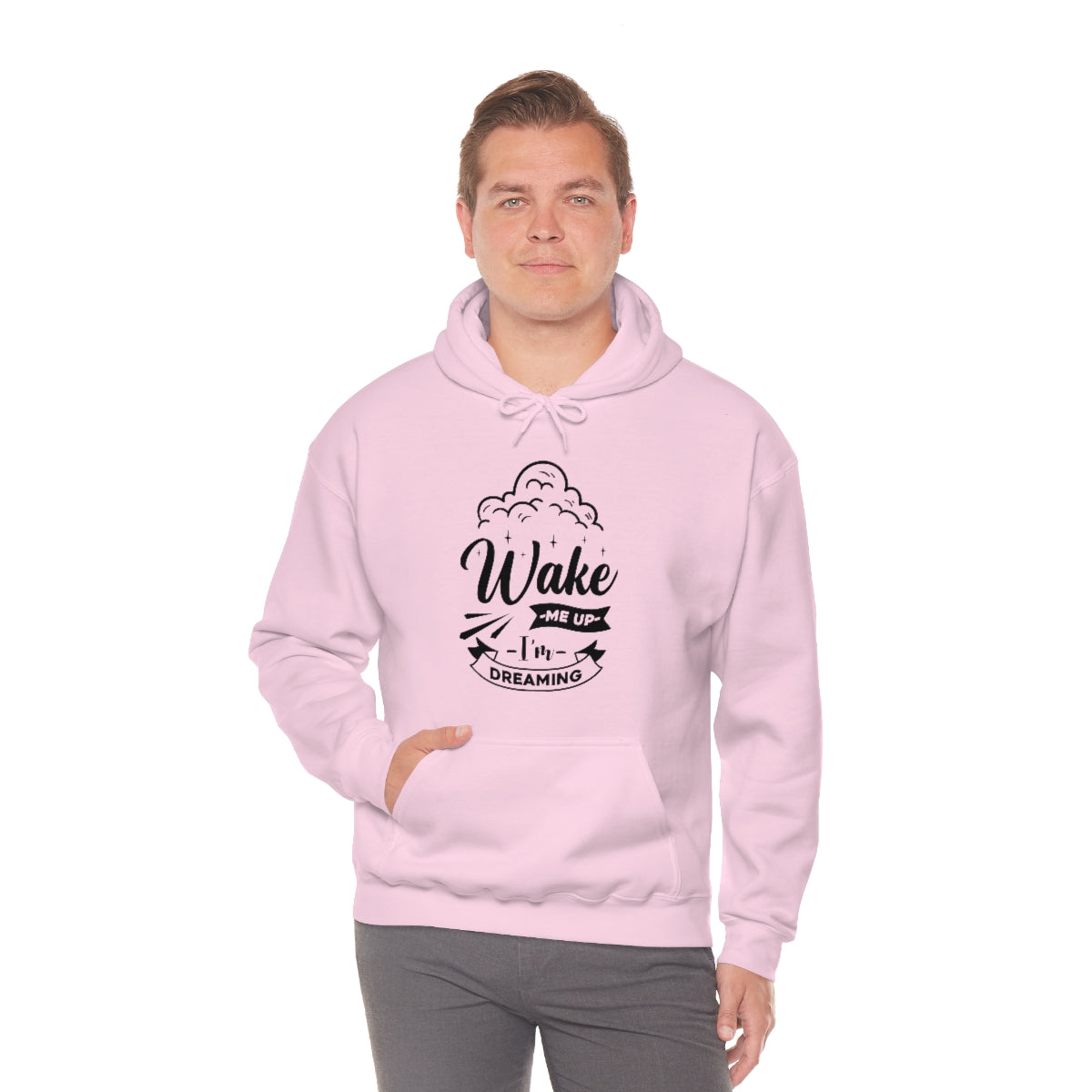 Wake Me Up I'm Dreaming Unisex Heavy Blend™ Hooded Sweatshirt