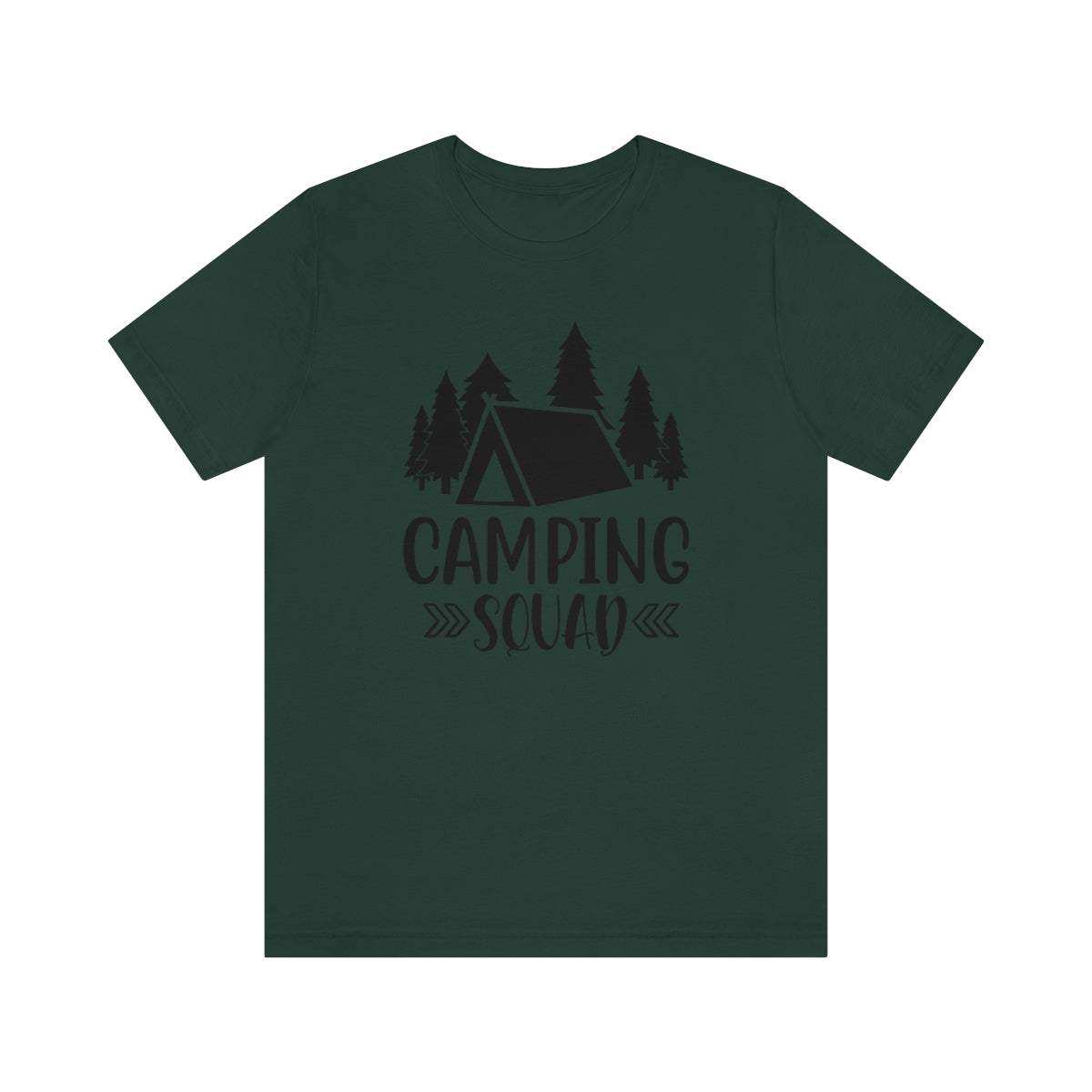 Camping Squad Unisex Jersey Short Sleeve Tee