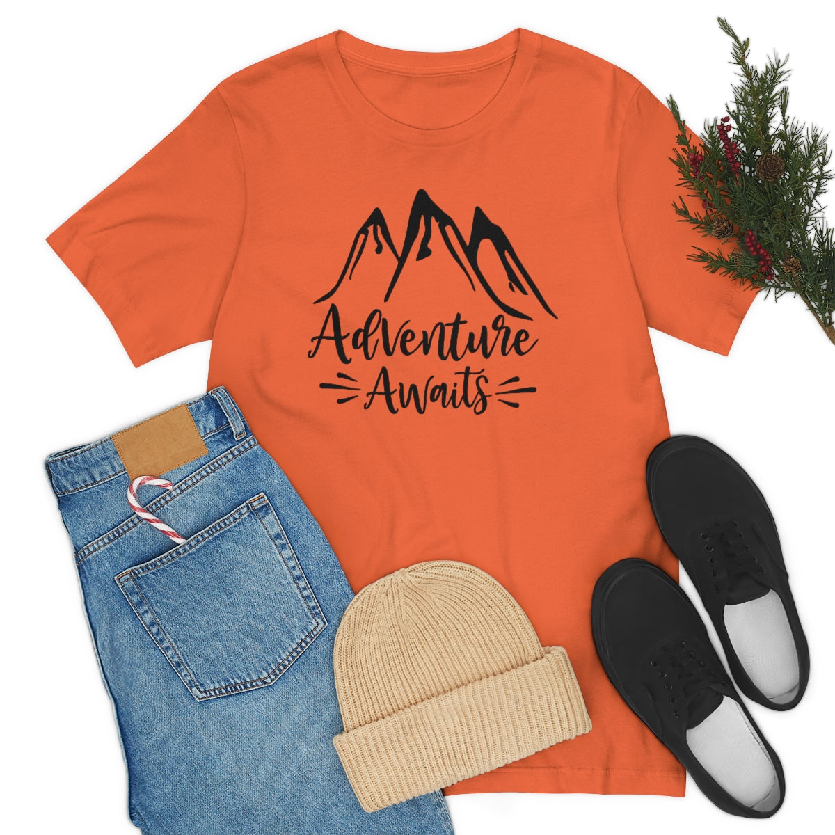 Adventure Awaits Unisex Jersey Short Sleeve Tee