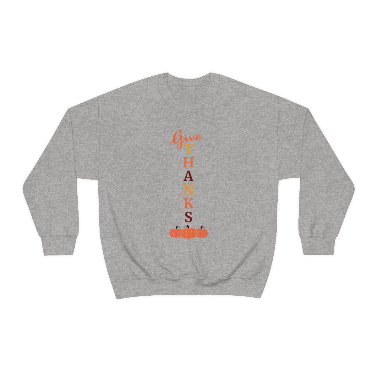 Give Thanks Unisex Heavy Blend™ Crewneck Sweatshirt