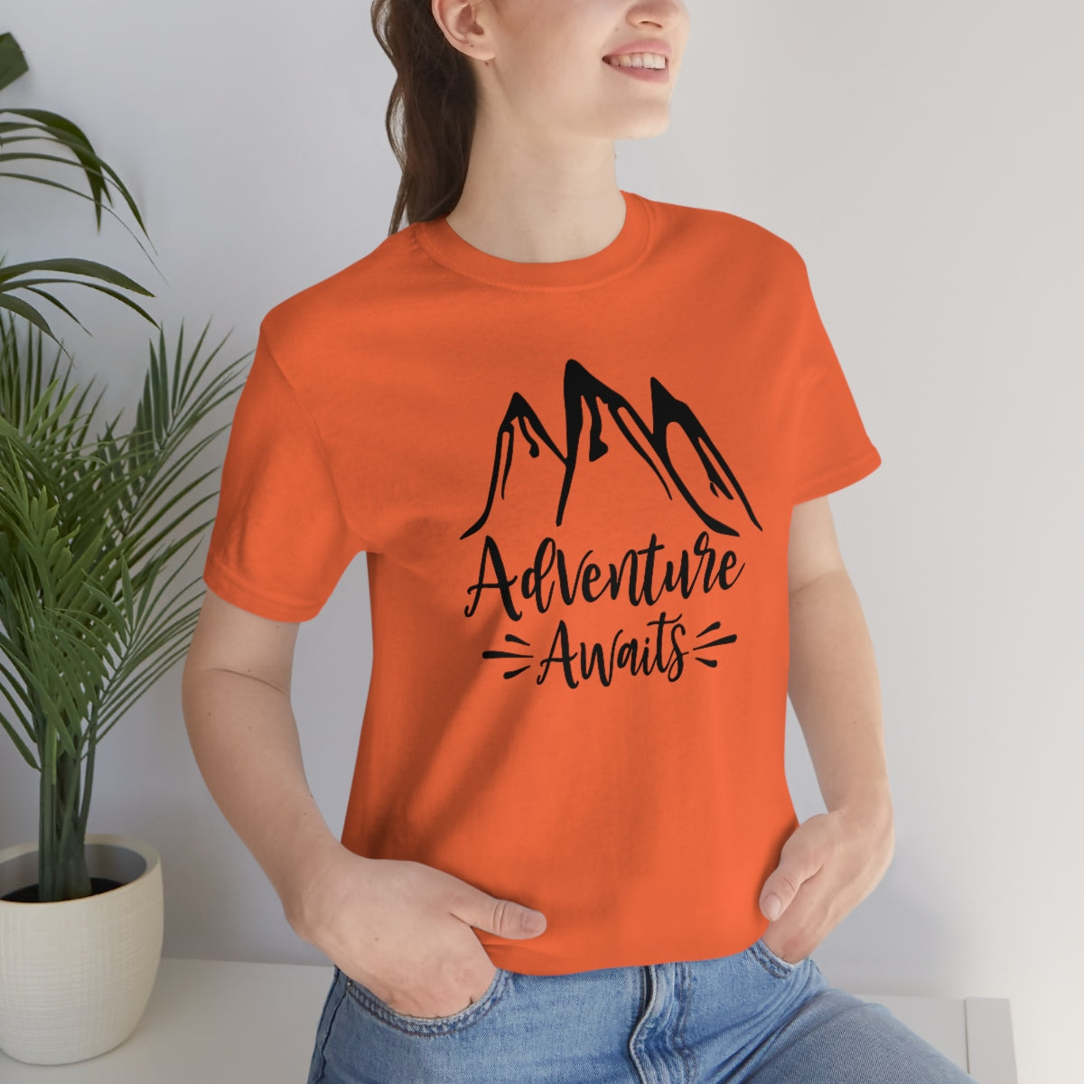 Adventure Awaits Unisex Jersey Short Sleeve Tee