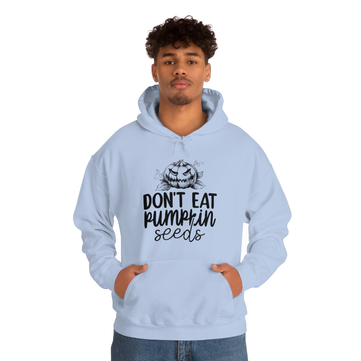 Don't Eat Pumpkin Seeds Unisex Heavy Blend™ Hooded Sweatshirt