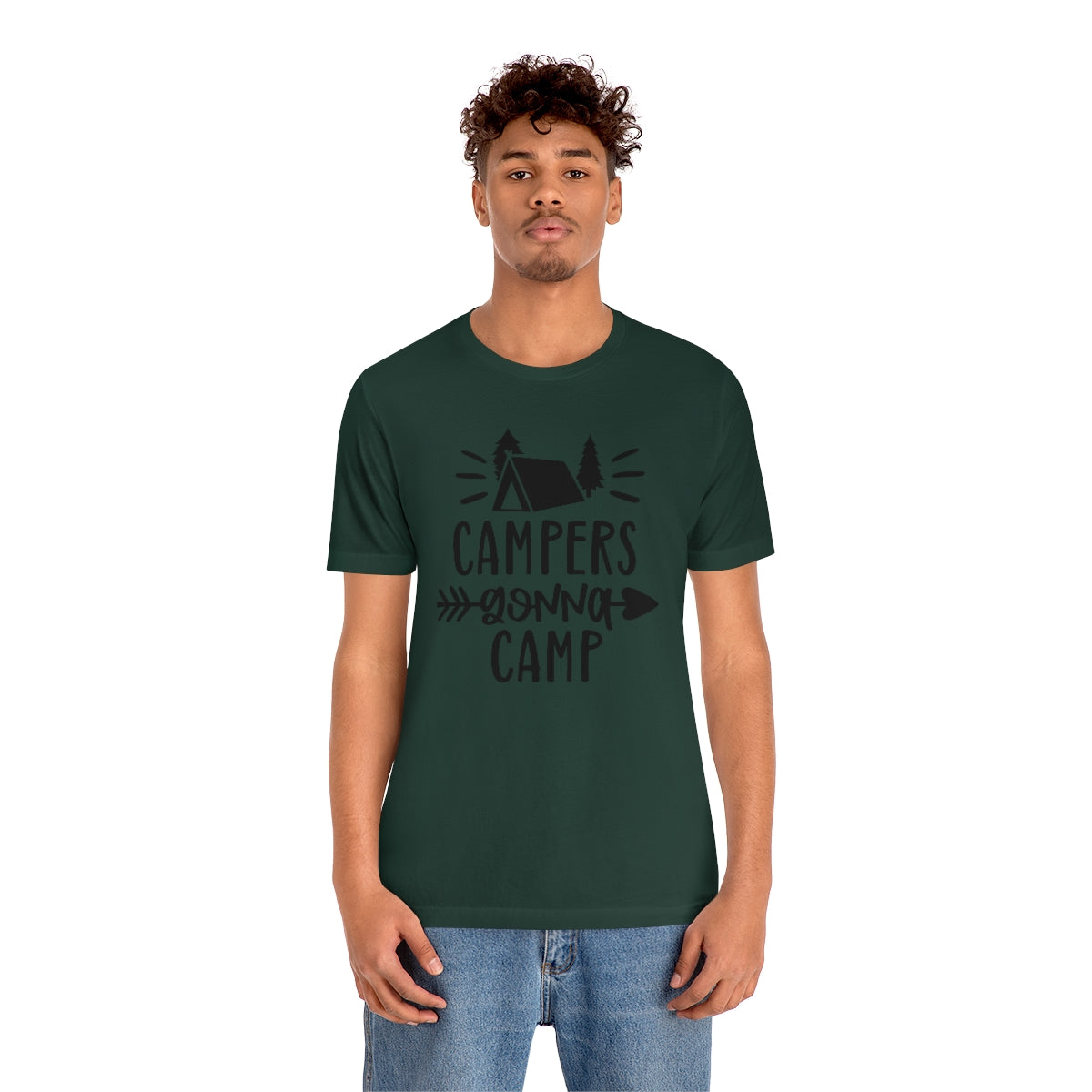 Campers Gonna Camp Unisex Jersey Short Sleeve Tee