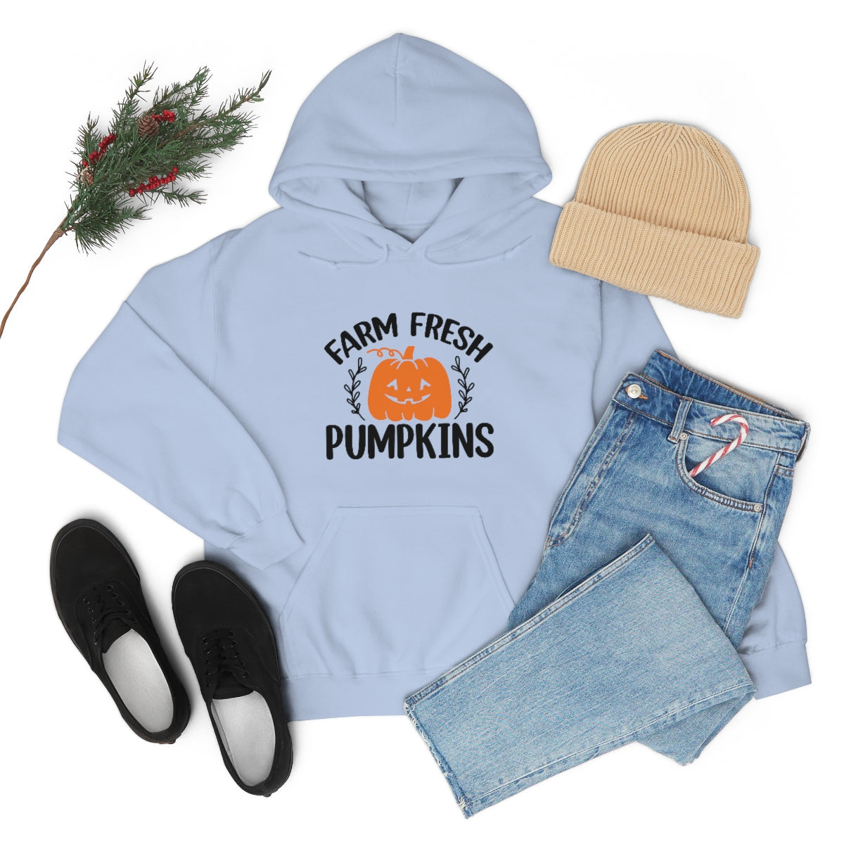 Farm Fresh Pumpkins Unisex Heavy Blend™ Hooded Sweatshirt