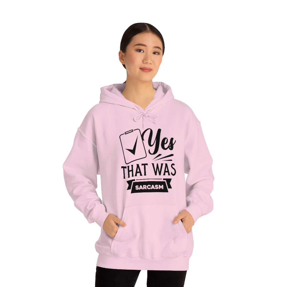 Yes That Was Sarcasm Unisex Heavy Blend™ Hooded Sweatshirt