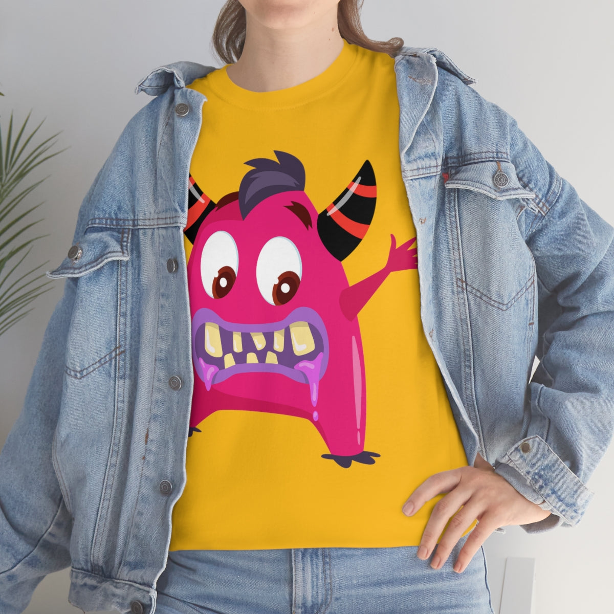 NFT Design Pink Monster Unisex Heavy Cotton Tee