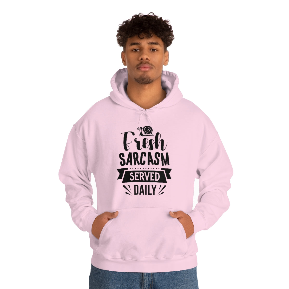 Fresh Sarcasm Served Daily Unisex Heavy Blend™ Hooded Sweatshirt