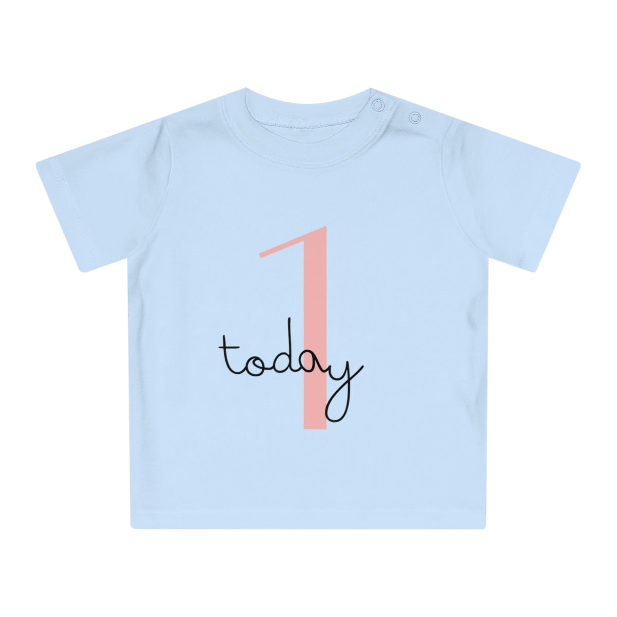 1 Today (Pink) Birthday Baby T-Shirt