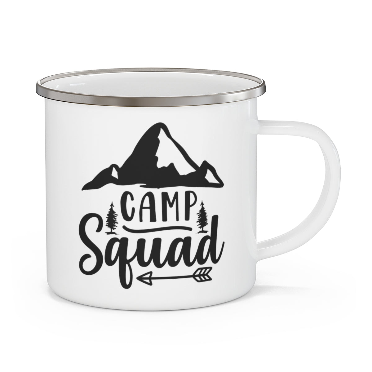 Camp Squad Enamel Camping Mug