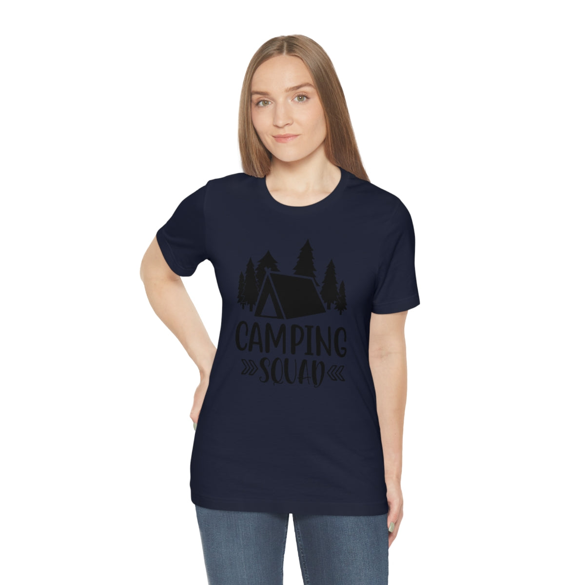 Camping Squad Unisex Jersey Short Sleeve Tee