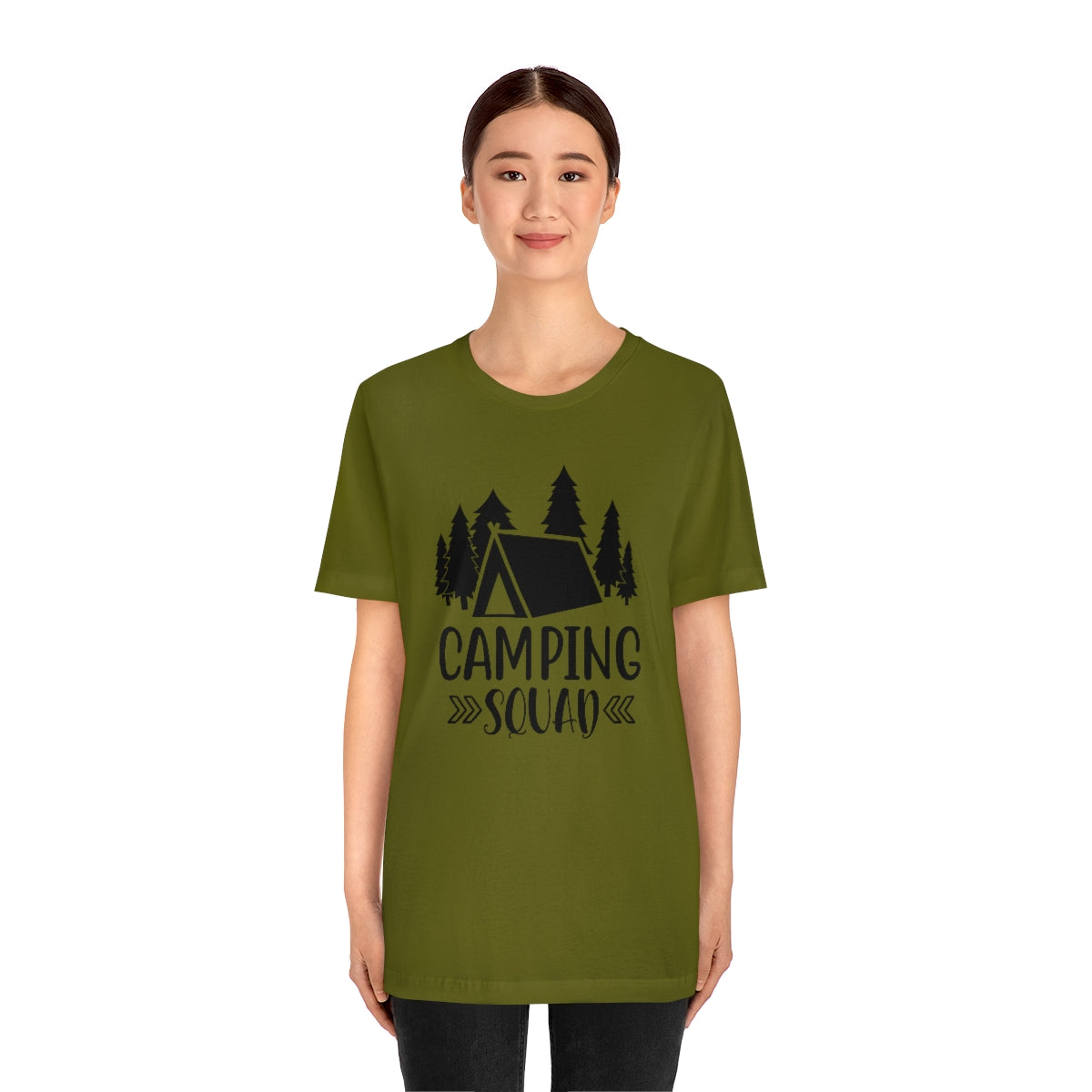 Camping Squad Unisex Jersey Short Sleeve Tee