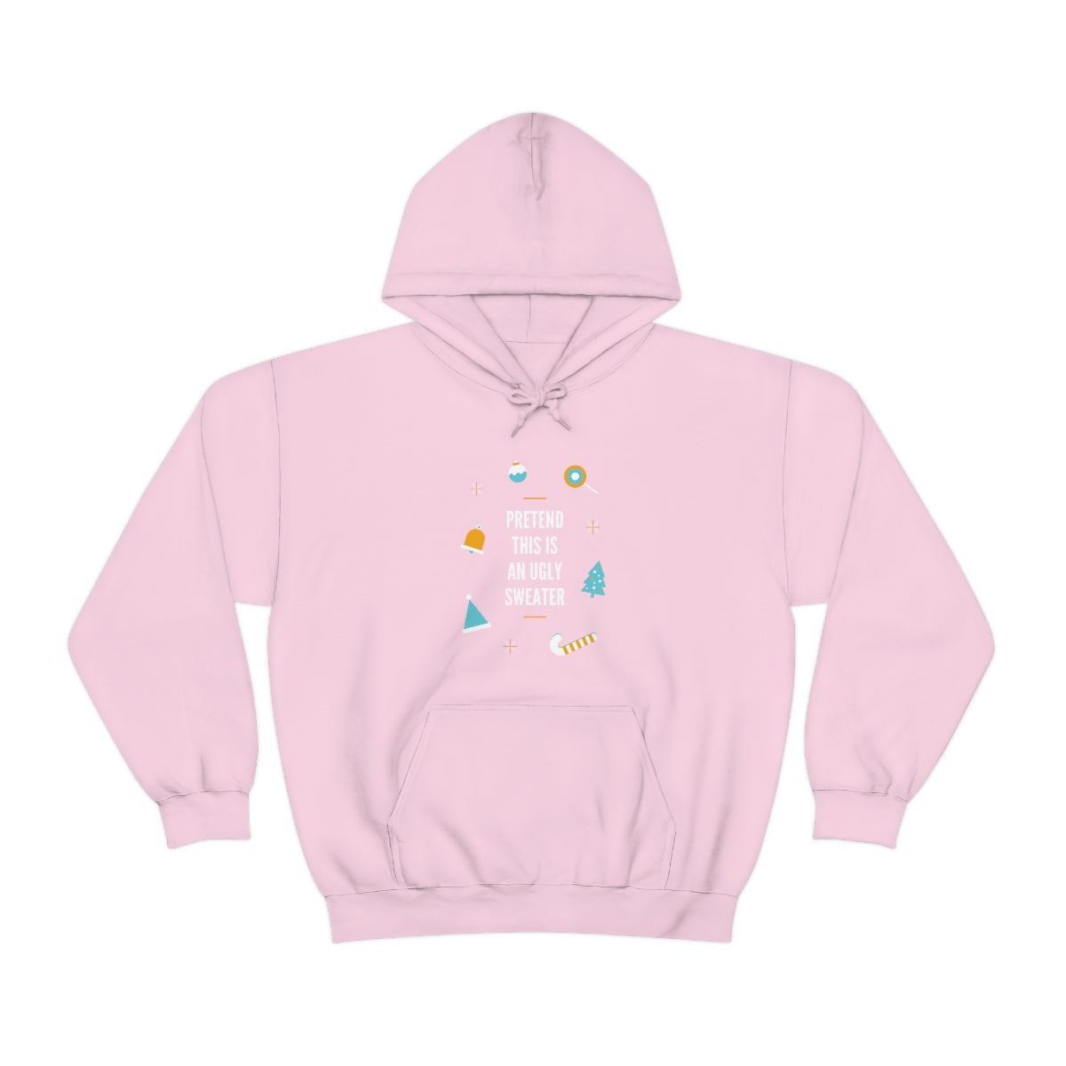 Pretend This is an Ugly Sweater Unisex Heavy Blend™ Hooded Sweatshirt