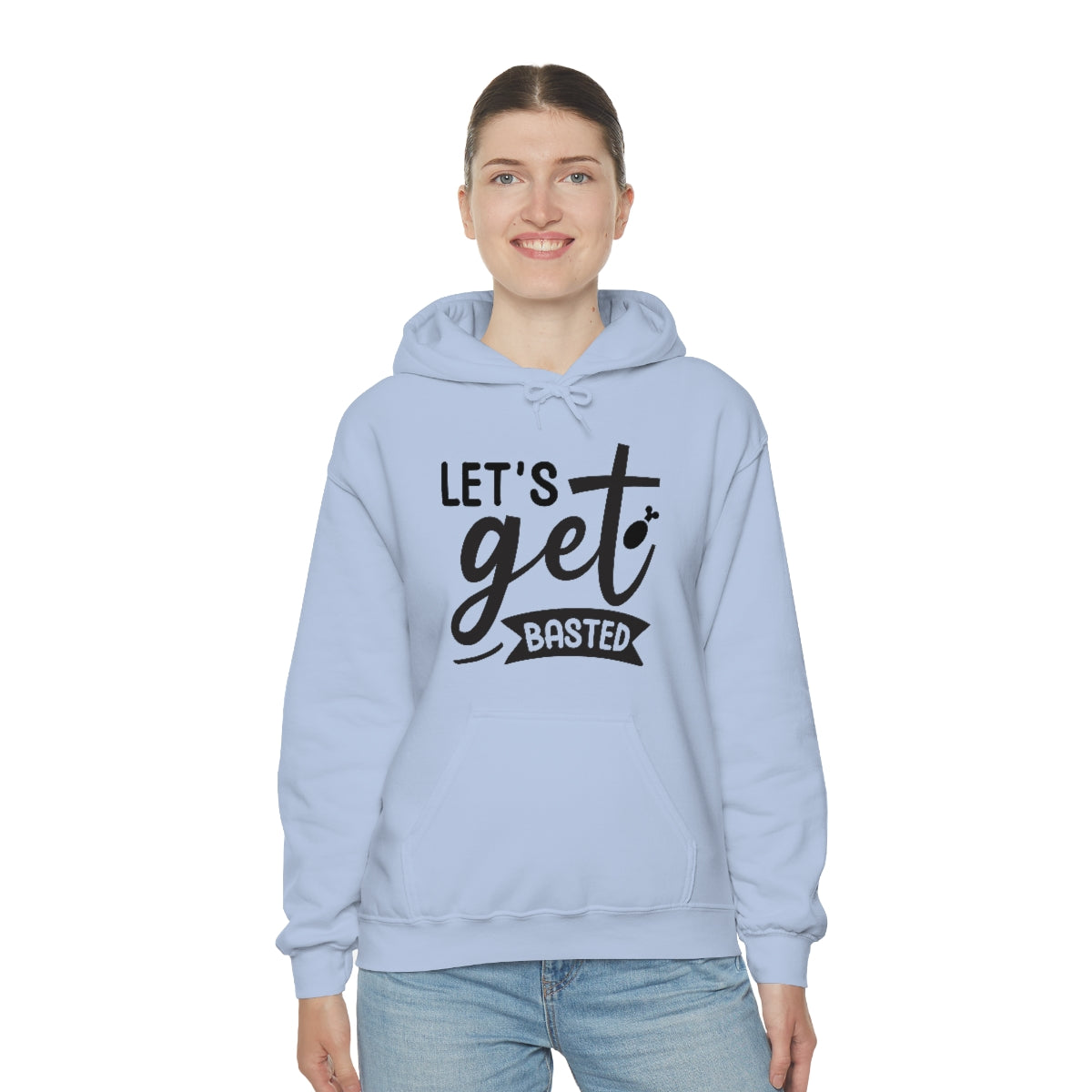 Lets Get Basted Unisex Heavy Blend™ Hooded Sweatshirt