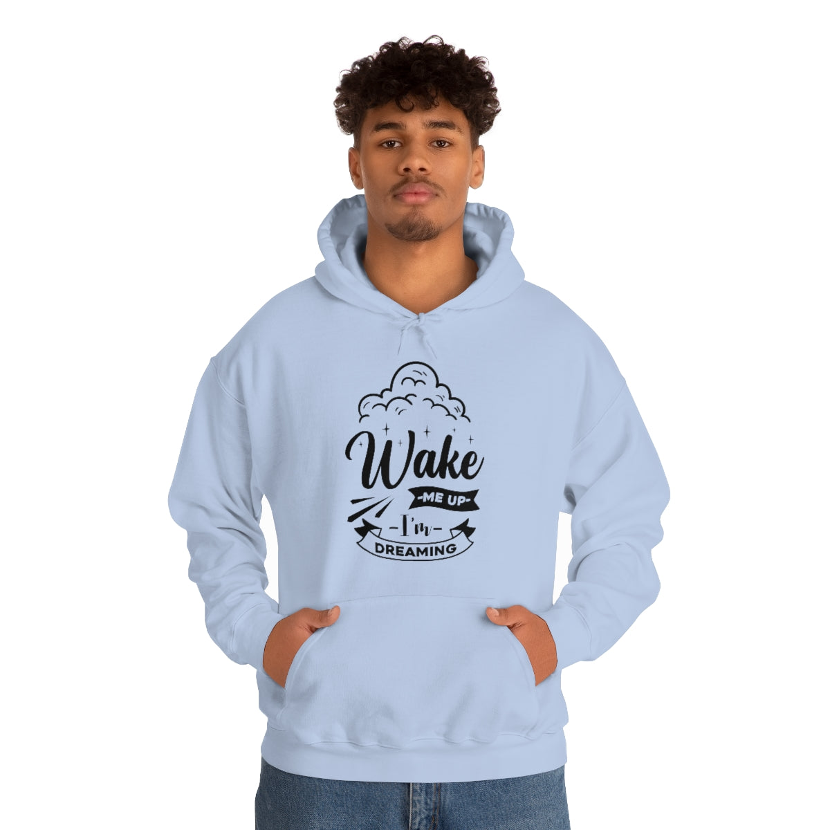 Wake Me Up I'm Dreaming Unisex Heavy Blend™ Hooded Sweatshirt