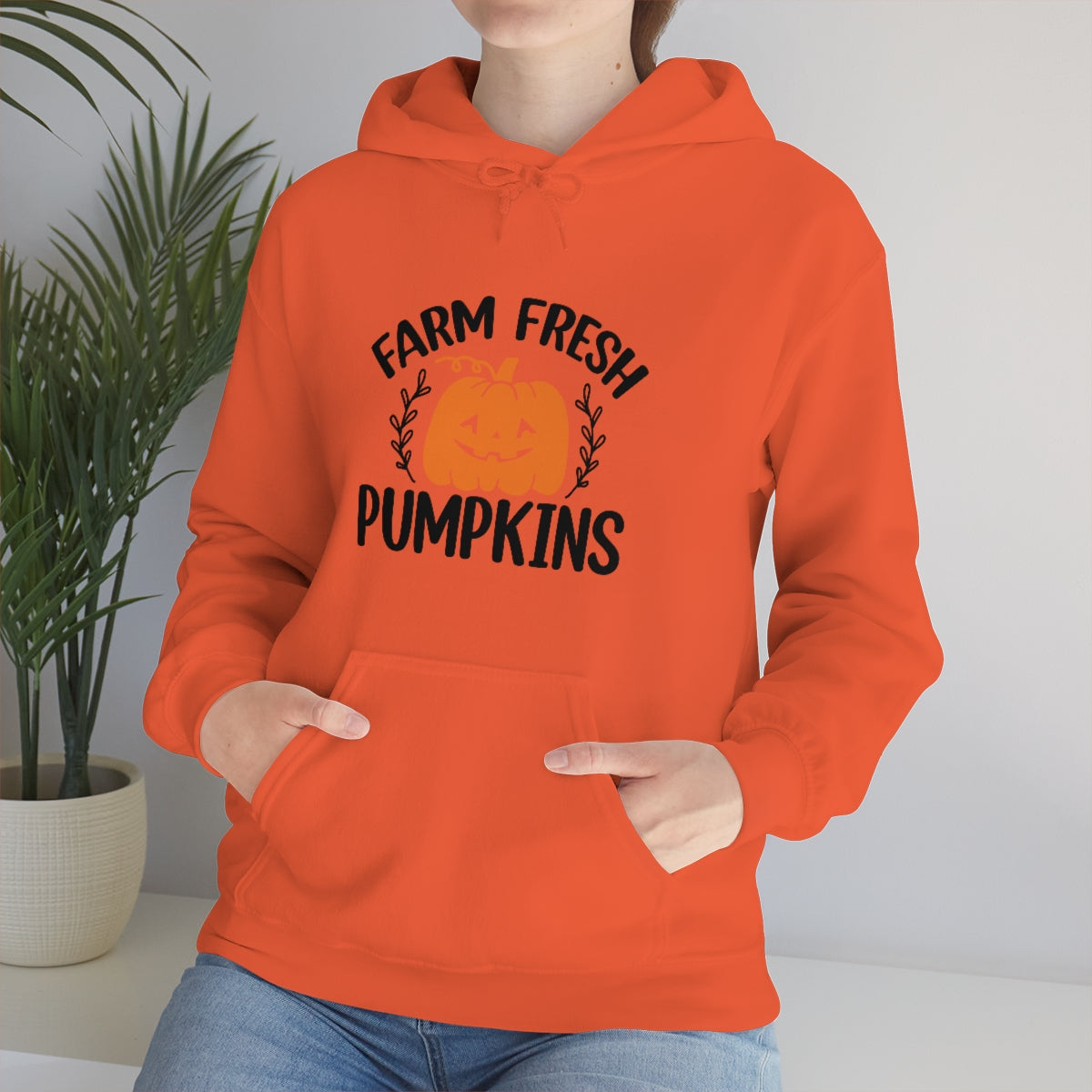 Farm Fresh Pumpkins Unisex Heavy Blend™ Hooded Sweatshirt