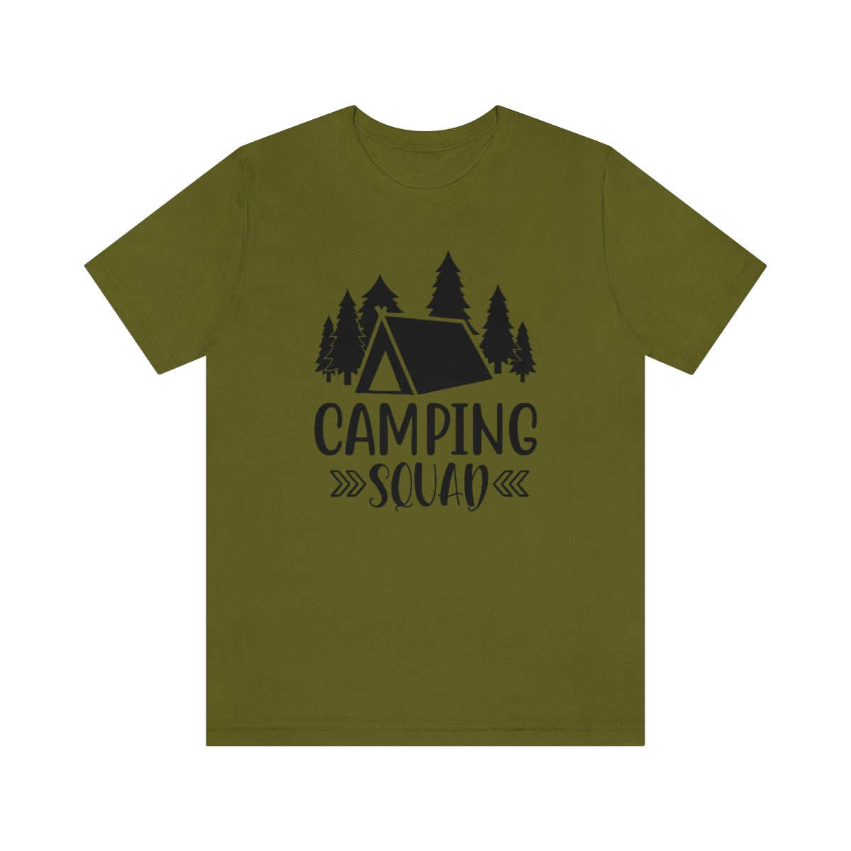 Camping Squad Unisex Jersey Short Sleeve Tee