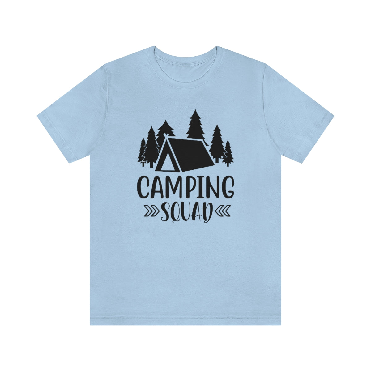 Camping Squad Unisex Jersey Short Sleeve Tee