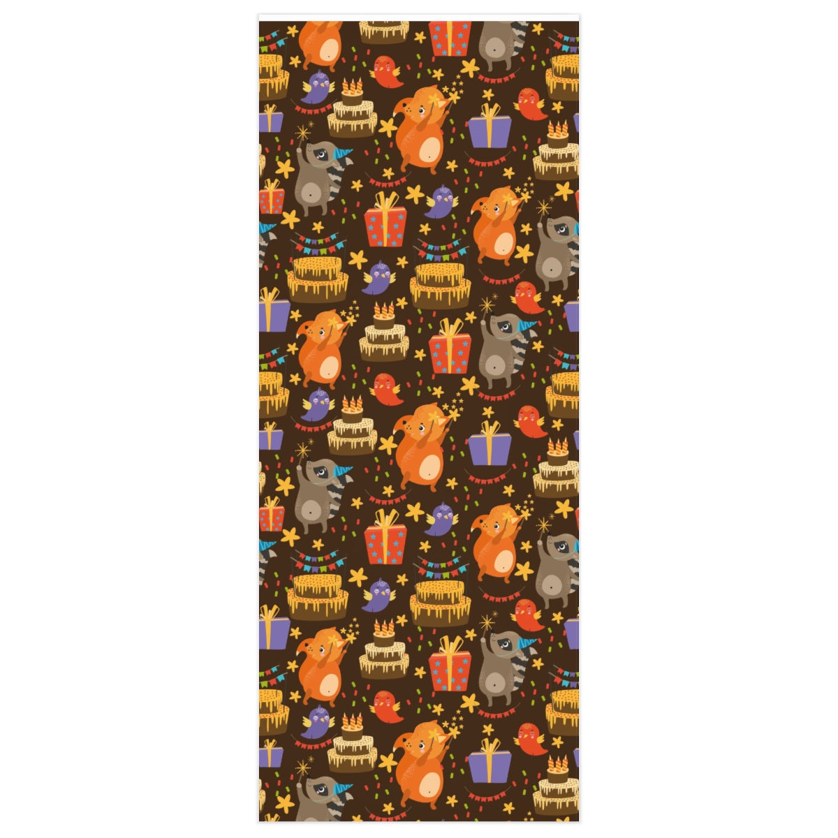 Animals Cakes & Gifts Wrapping Paper