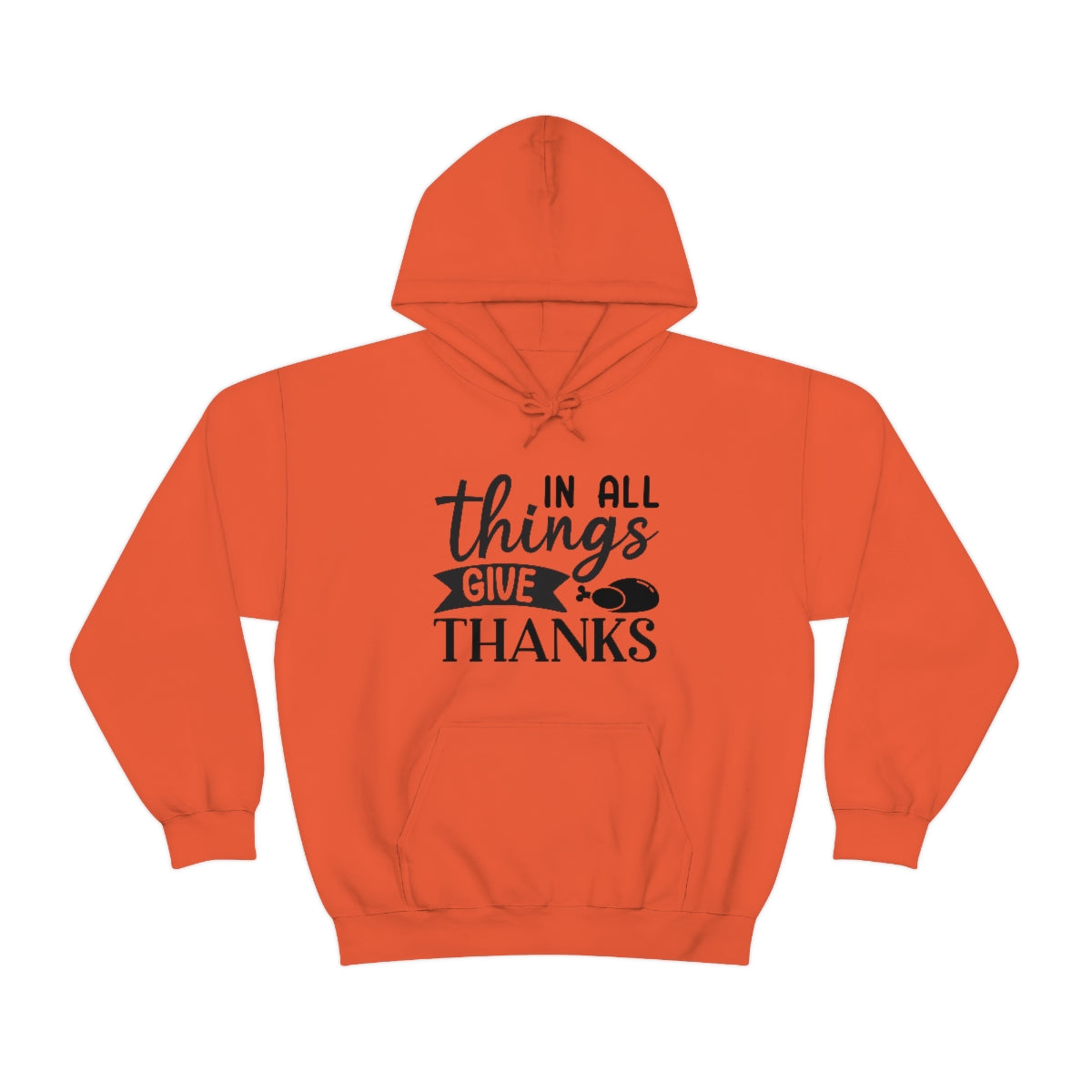 In All Things Give Thanks Unisex Heavy Blend™ Hooded Sweatshirt