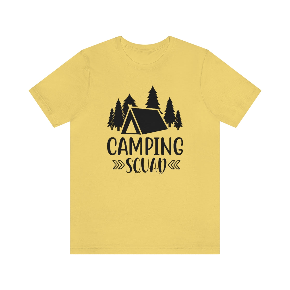 Camping Squad Unisex Jersey Short Sleeve Tee