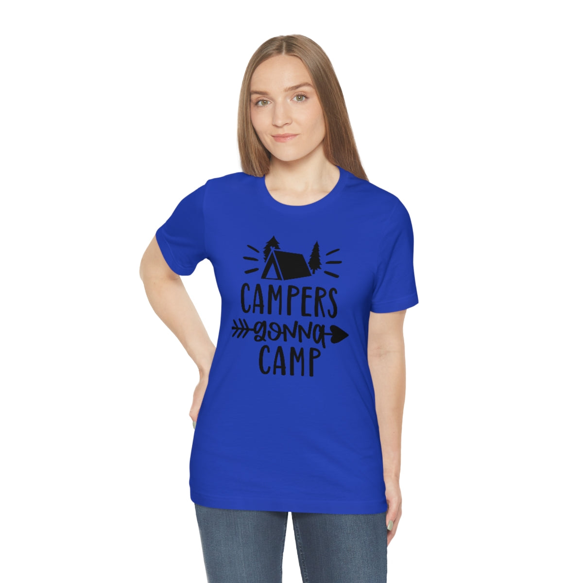 Campers Gonna Camp Unisex Jersey Short Sleeve Tee