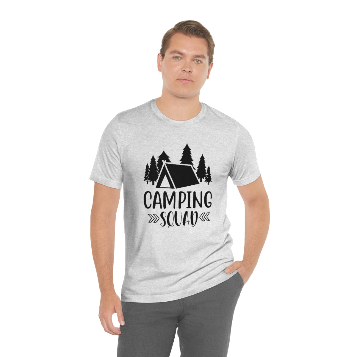 Camping Squad Unisex Jersey Short Sleeve Tee