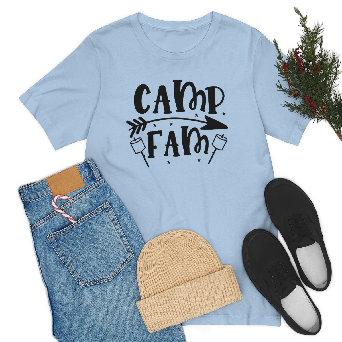 Camp Fam Unisex Jersey Short Sleeve Tee