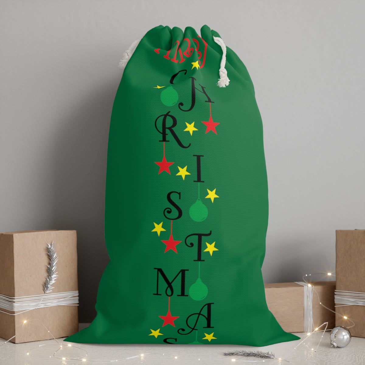 Merry Christmas Santa Sack