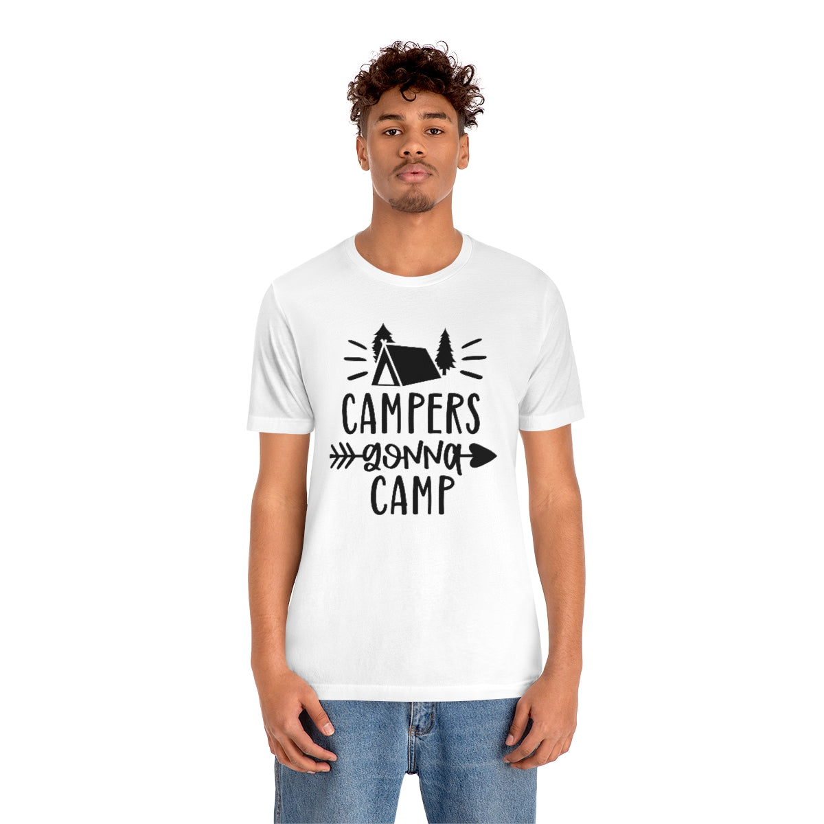 Campers Gonna Camp Unisex Jersey Short Sleeve Tee