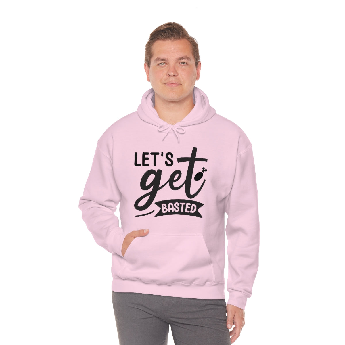 Lets Get Basted Unisex Heavy Blend™ Hooded Sweatshirt