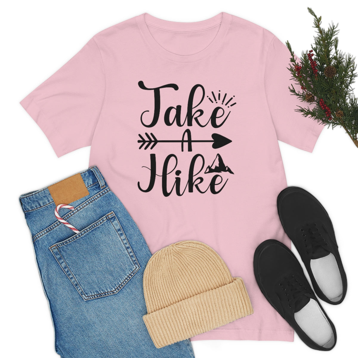 Take a Hike Unisex Jersey Short Sleeve Tee