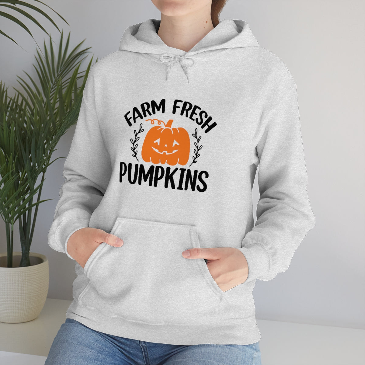 Farm Fresh Pumpkins Unisex Heavy Blend™ Hooded Sweatshirt