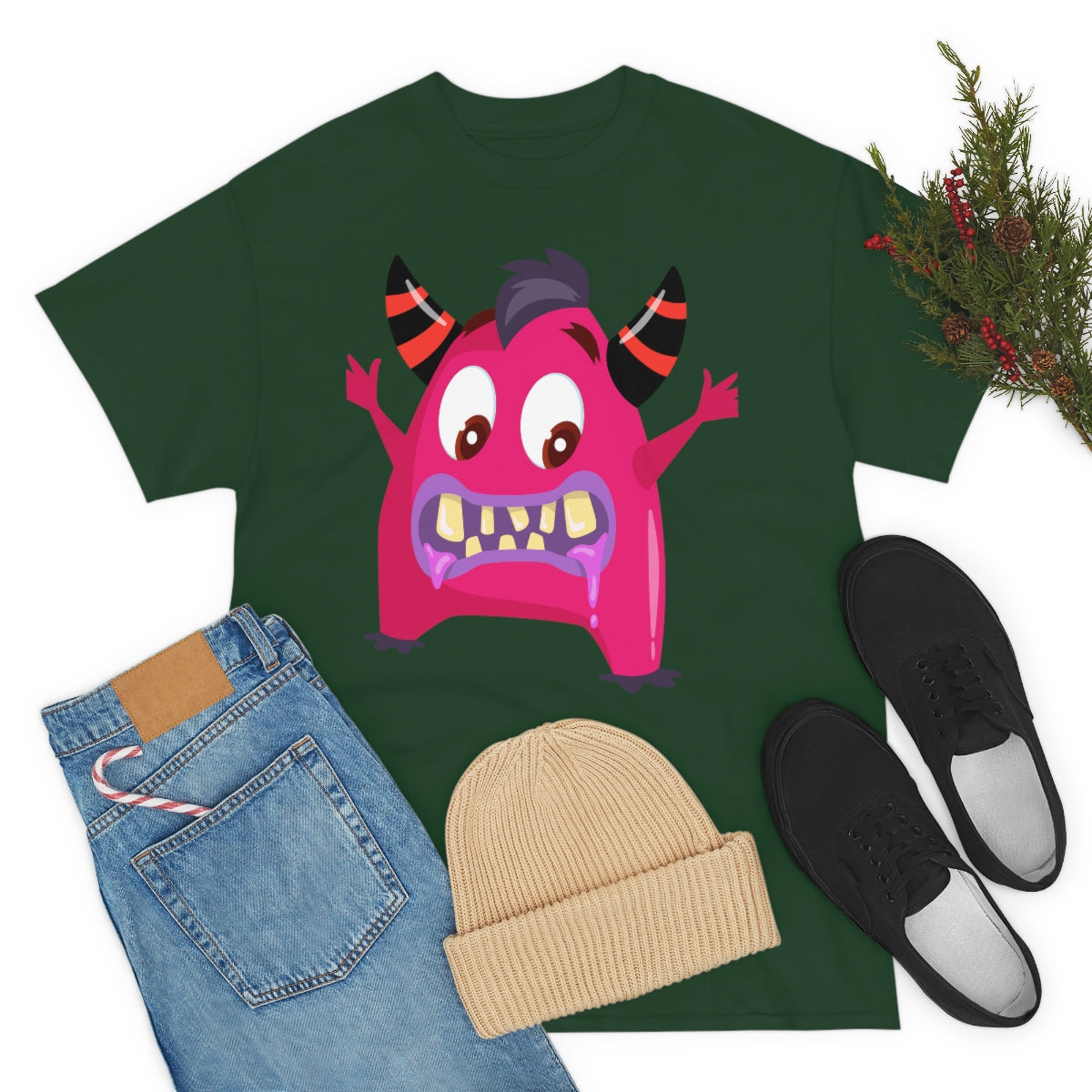 NFT Design Pink Monster Unisex Heavy Cotton Tee