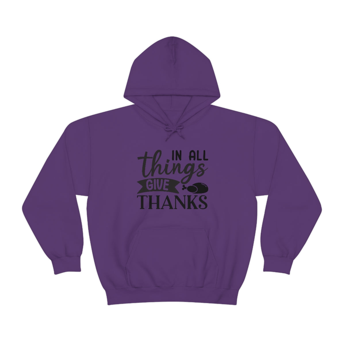 In All Things Give Thanks Unisex Heavy Blend™ Hooded Sweatshirt