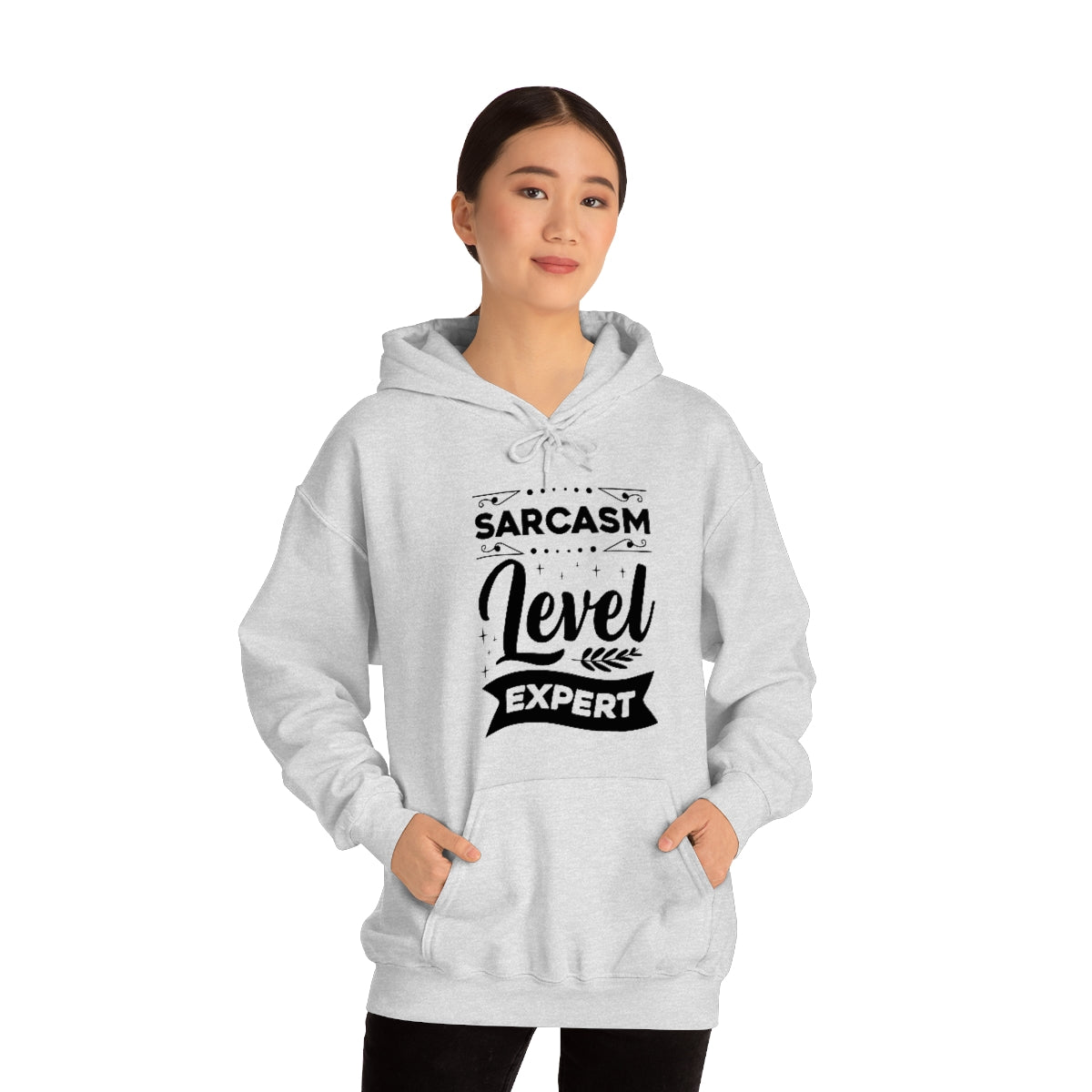 Sarcasm Level Expert Unisex Heavy Blend™ Hooded Sweatshirt