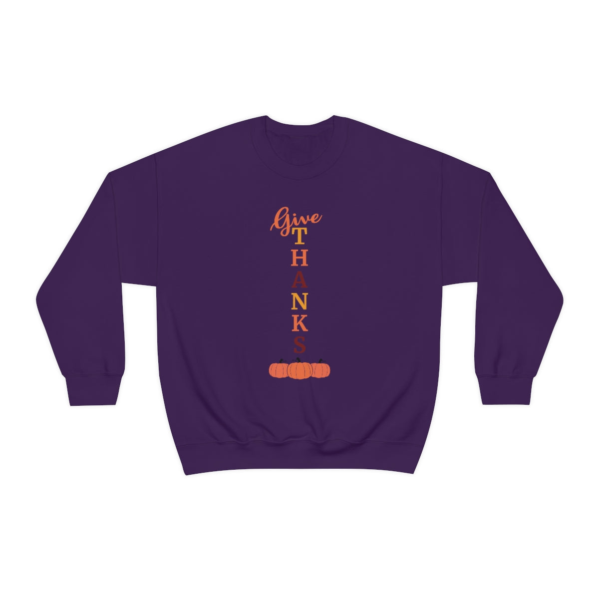 Give Thanks Unisex Heavy Blend™ Crewneck Sweatshirt