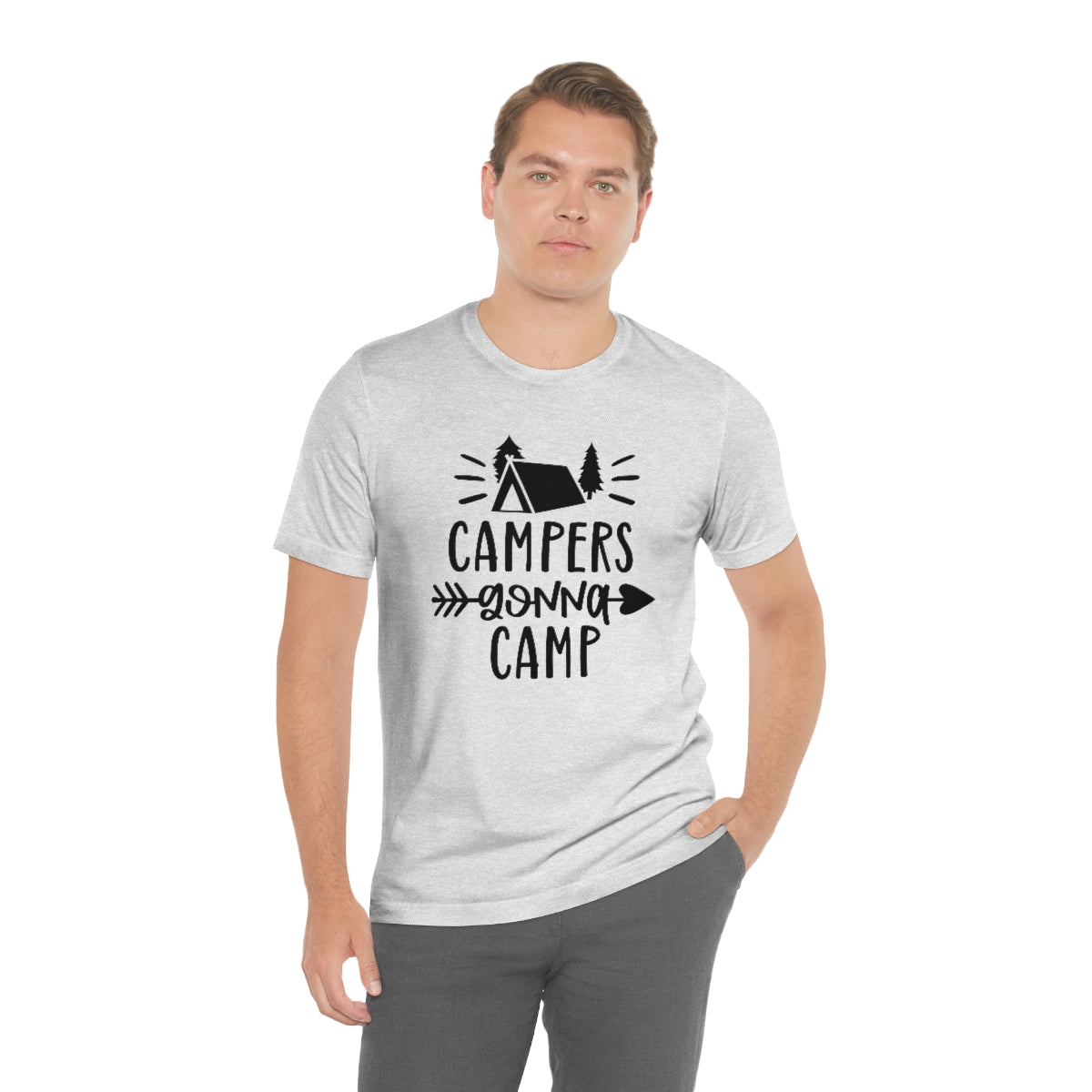 Campers Gonna Camp Unisex Jersey Short Sleeve Tee