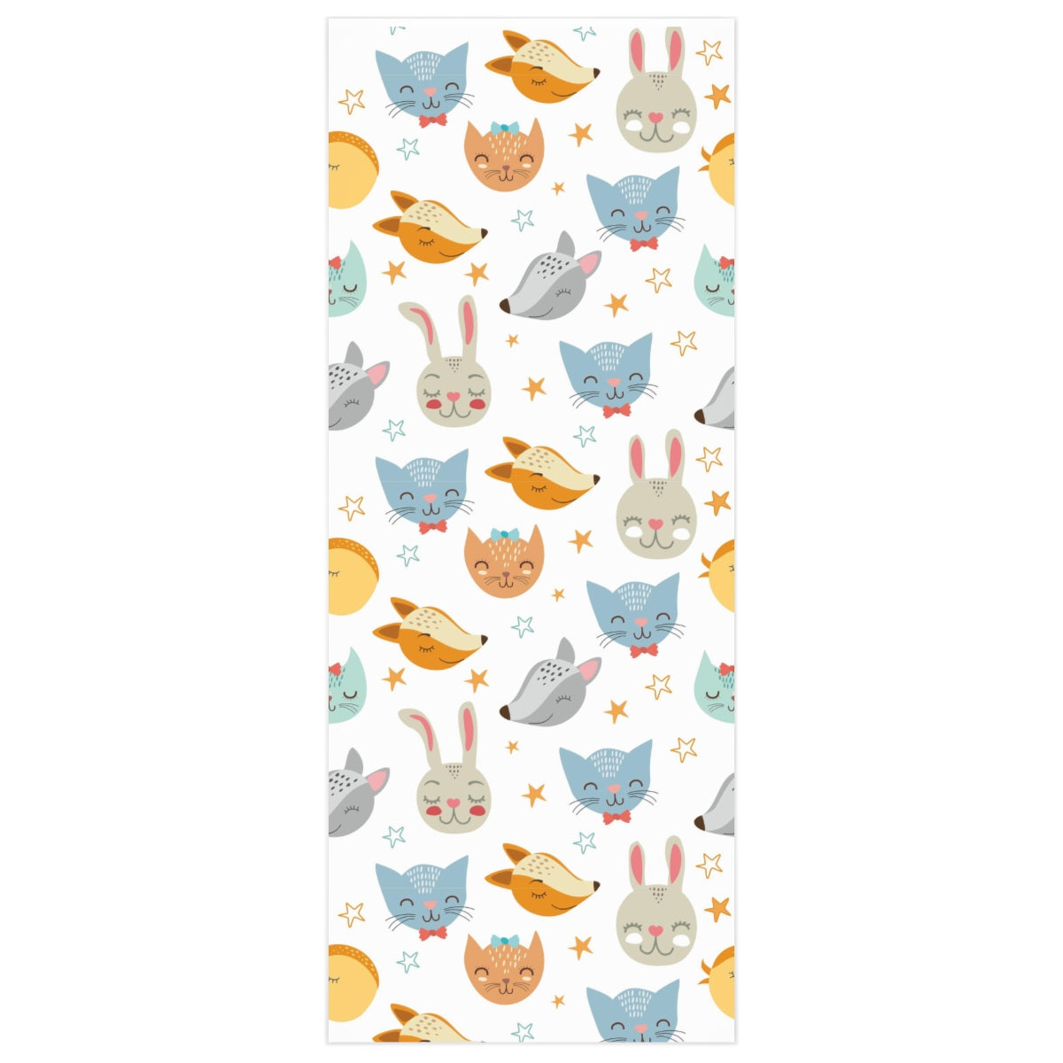 Cute Animals Birthday Wrapping Paper