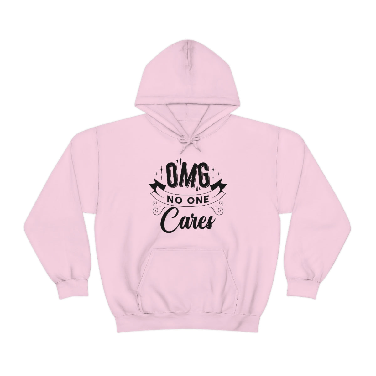 OMG No One Cares Unisex Heavy Blend™ Hooded Sweatshirt