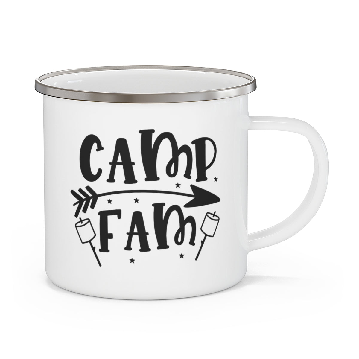 Camp Fam Enamel Camping Mug