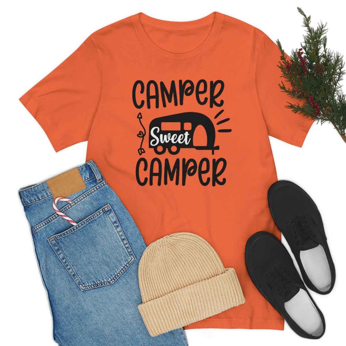 Camper Sweet Camper Unisex Jersey Short Sleeve Tee