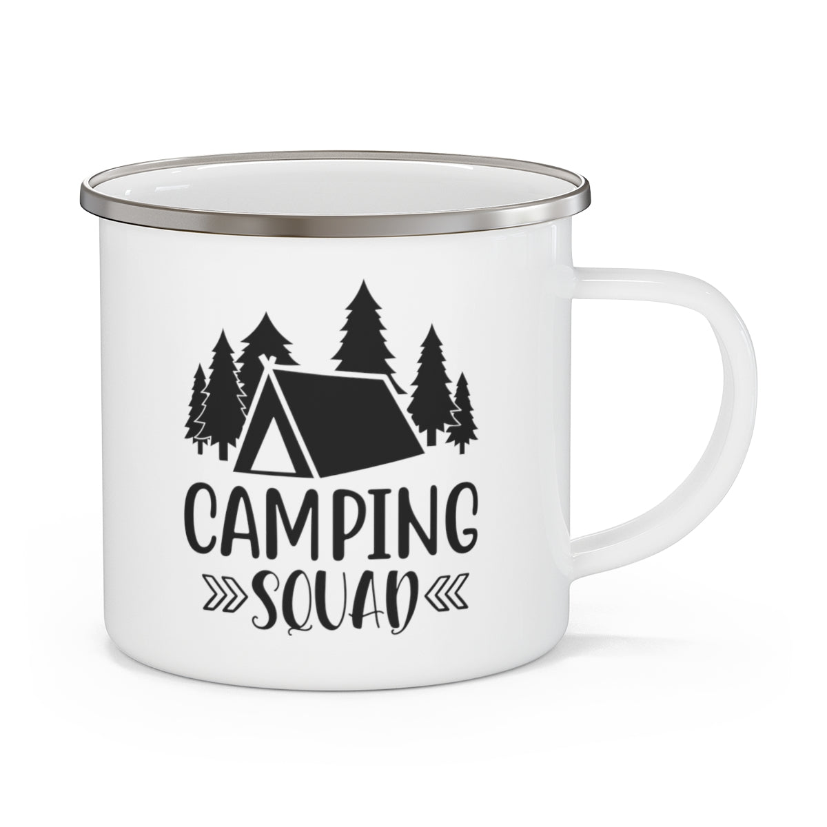 Camping Squad Enamel Camping Mug