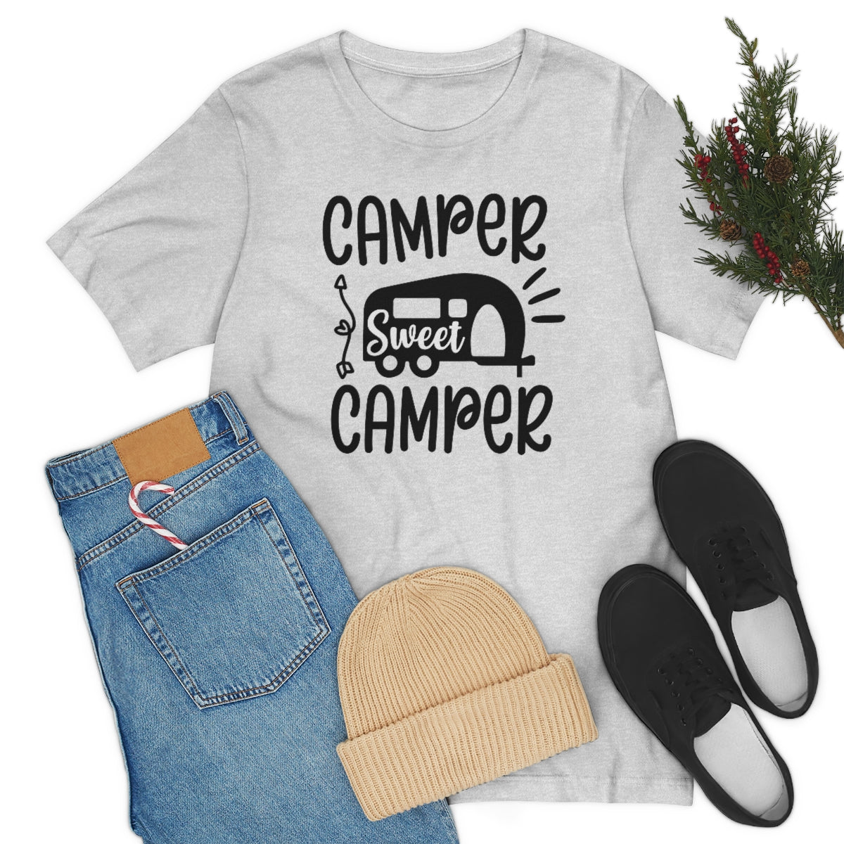 Camper Sweet Camper Unisex Jersey Short Sleeve Tee