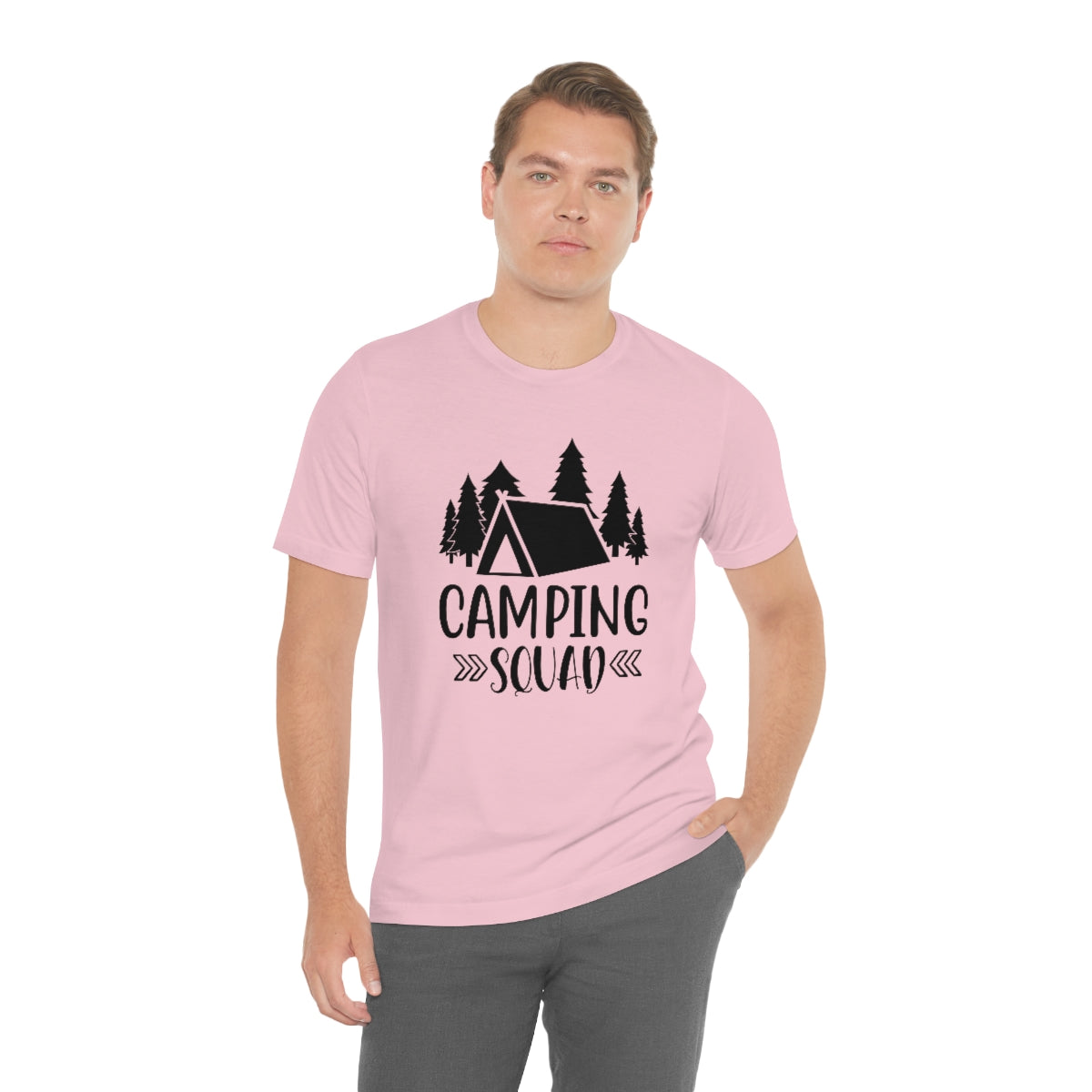 Camping Squad Unisex Jersey Short Sleeve Tee