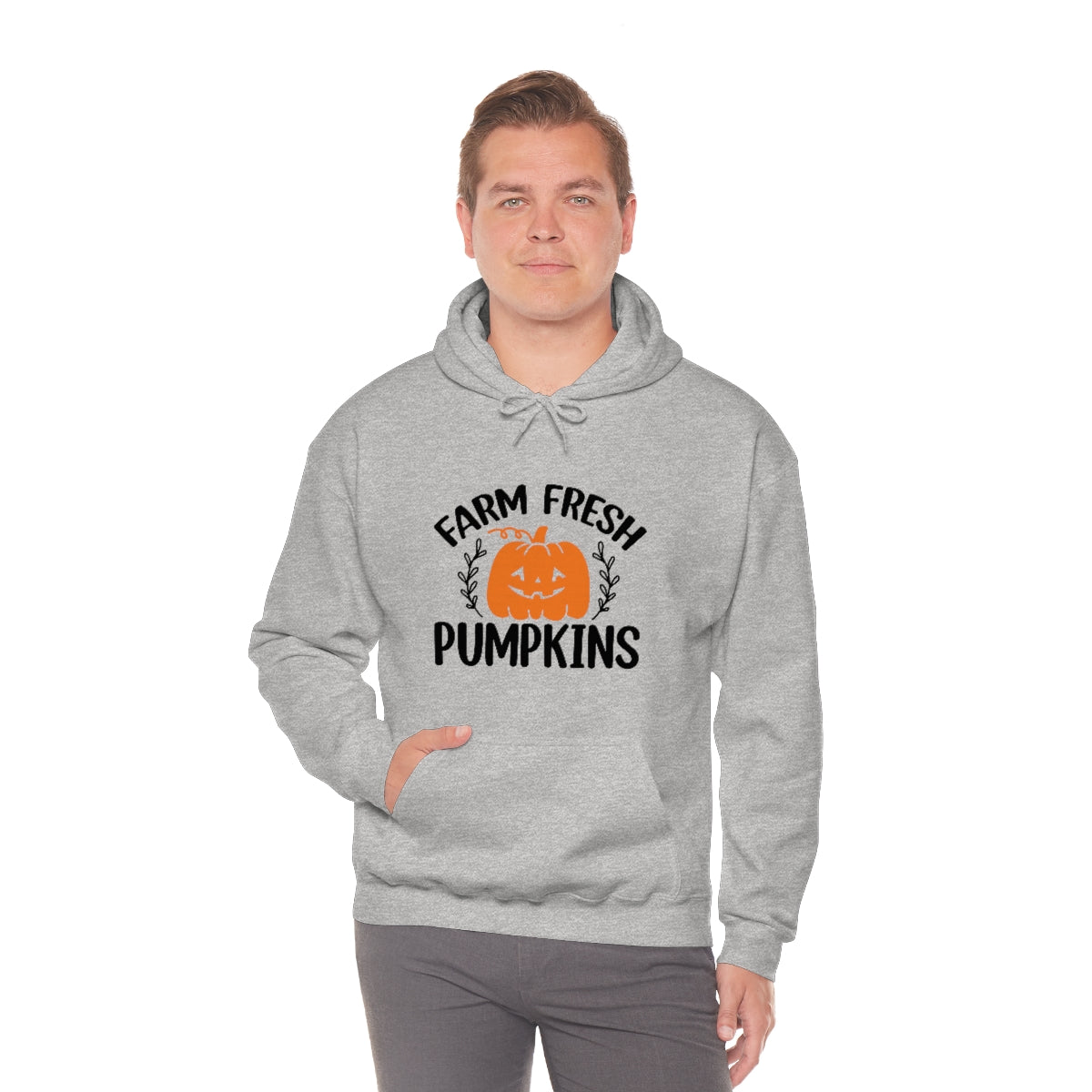 Farm Fresh Pumpkins Unisex Heavy Blend™ Hooded Sweatshirt